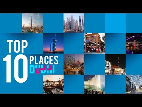 Top 10 Tourist Places you must visit in Dubai #UHD 2020