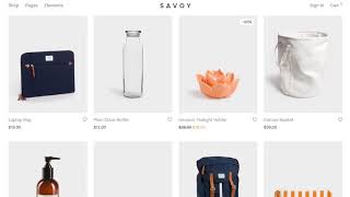 Savoy - Minimalist AJAX WooCommerce Theme