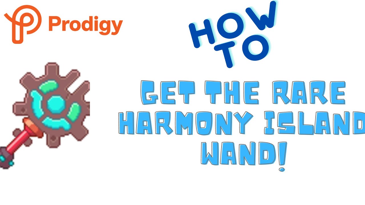 How to Get the Rare Harmony Island Wand in Prodigy! YouTube