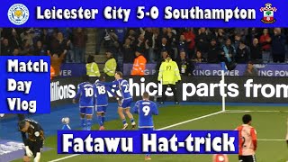 Leicester City 5-0 Southampton,😁Abdul Fatawu's Hat-trick