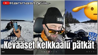 Kun hanget on betonia.. - Kelkkaalua Etelä-pohjanmaalla | Youtube-shorts pätkiä koosteena reissusta.