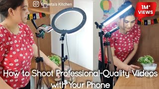 How to Shoot Professional Cooking Videos with Your mobile, Cooking Channel Video shoot screenshot 1