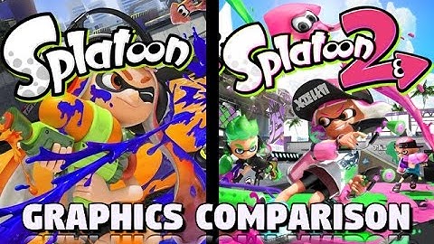 Splatoon 2 vs. Splatoon 1 // Graphics Comparison