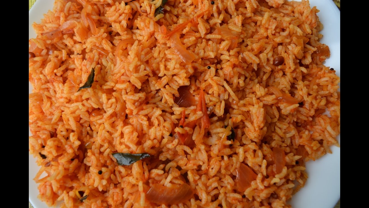 Simple and Easy Tomato Rice /Thakkali Sadam - Variety Rice | Lunch Box Recipe (in Tamil