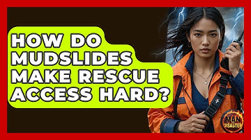 How Do Mudslides Make Rescue Access Hard? - Man vs. Disaster