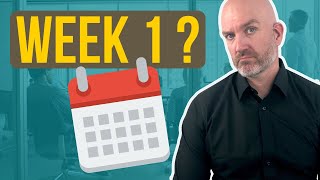 4 things every first time manager should do on the first week