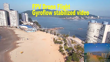 FPV Drone Flight - Gyroflow Stabilized Video