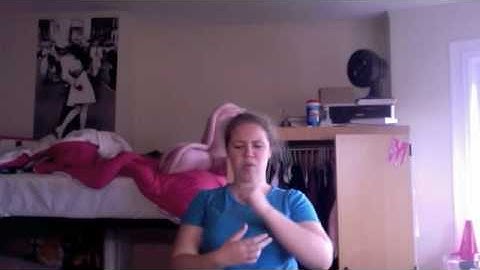 Tiger BU ASL 2 Midterm Jess Couture