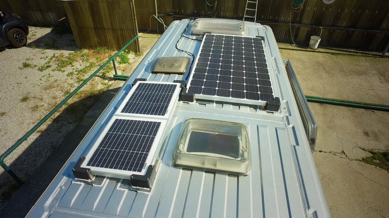 Passe-toit camping-car, passe-toit pour panneau solaire