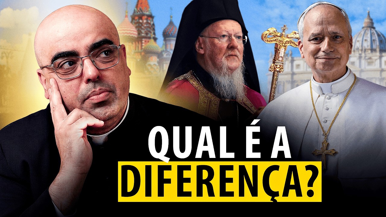 Qual a diferença entre CATÓLICOS ROMANOS e ORTODOXOS?