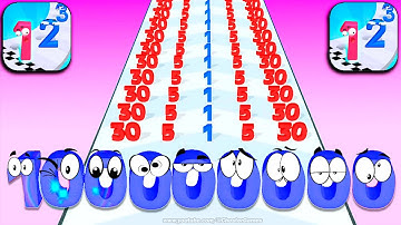Play 1000000 Levels Tiktok Mobile Games Number Merge Masters All Level Top Free Gameplay Walkthrough