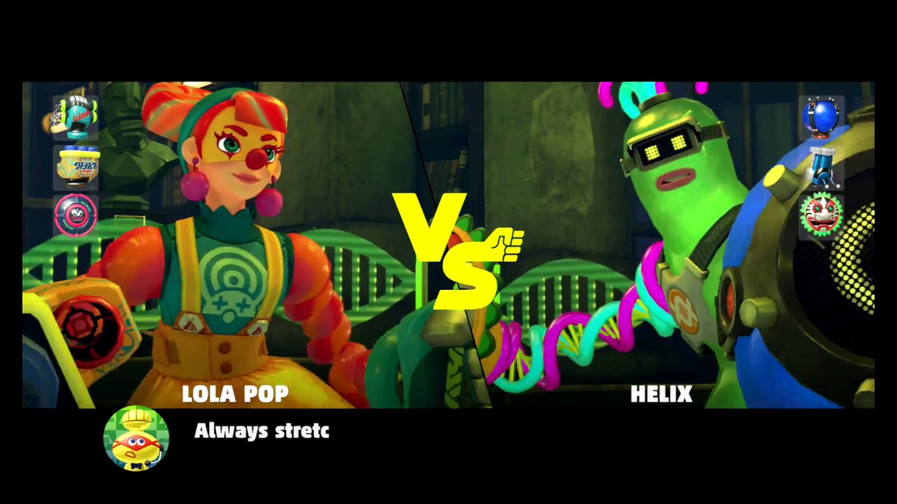 NintenDomain Plays: Arms Lola Pop - YouTube