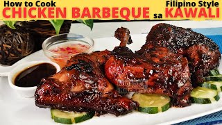 CHICKEN BBQ SA KAWALI | NO GRILL CHICKEN BARBEQUE | Braised Barbeque Chicken | Filipino Style