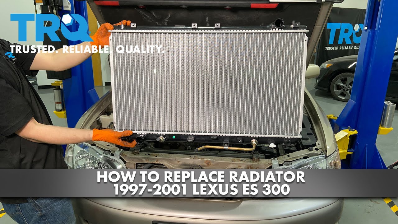 How to Replace Radiator 1997-2001 Lexus ES 300 - YouTube