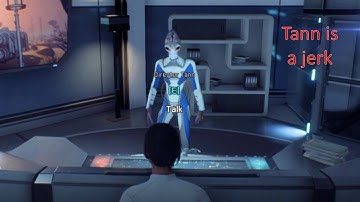 Mass Effect Andromeda - Director Tann is a jerk