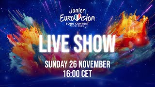 Junior Eurovision Song Contest 2023  Live Show | Nice, France  | #Heroes  VOTE @ JESC.TV