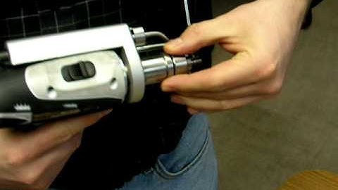 Changing thread inspection gages on the New Vista TVU-HH Thread Verification Unit