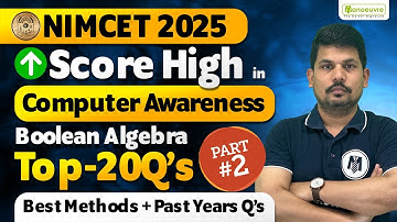 NIMCET 2025 : Computer Awareness | Top 20 Q