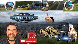 COMBOIO MAPA ESTRADAS DESAFIADORAS ROTA FG 1.8.1.48 * ETS2 1.48 screenshot 3