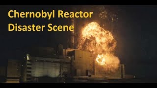 Chernobyl Reactor Explosion Scene