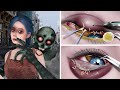 Asmr removes worms  maggots swollen eyes ingrown nails  animation deep cleansing dirty eyes