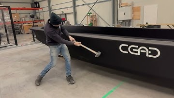 HDPro 3D printed boat - Impact test!🚤💥