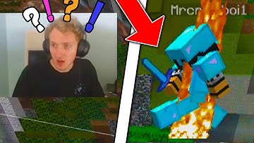 TROLLING 150K HACKER YOUTUBER ON MINECRAFT....