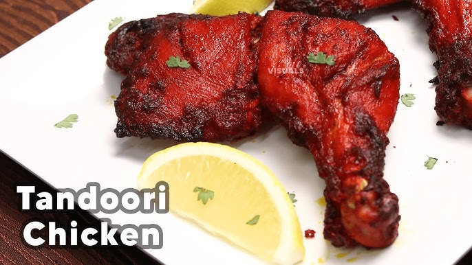 Tandoori Chicken prepared in Microwave – My Food World