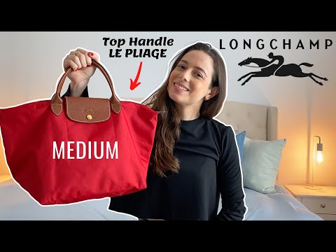 Longchamp Le Pliage Top-Handle Bag Medium Navy One Size: Handbags