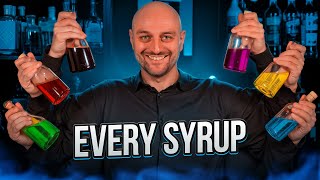 How to make COCKTAIL SYRUPS: Simple syrup, Grenadine, Cream of Coconut etc.