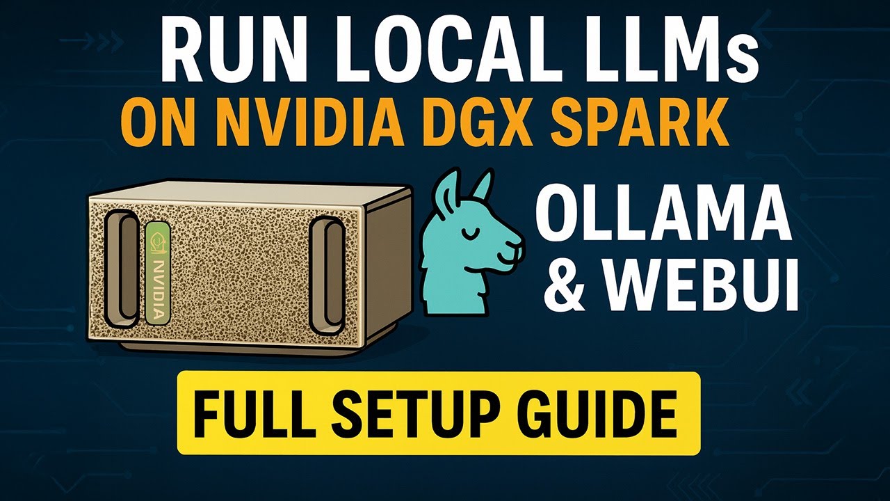 Set Up Your Own LLM Server at Home | Run Local AI Models with Ollama + NVIDIA DGX Spark