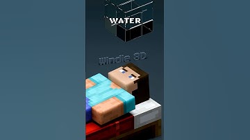 Minecraft Steve Vs Realistic Satisfying Fluid Simulations 13