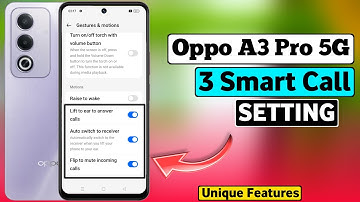 Oppo A3 Pro 5G Smart Call Setting | Oppo A3 Pro 5G Unique Call Features | HM Technical