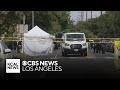 Bicyclist killed after pursuit suspect crashes in South LA neighborhood