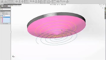 SOLIDWORKS - Equation Driven Curves and Project Curve