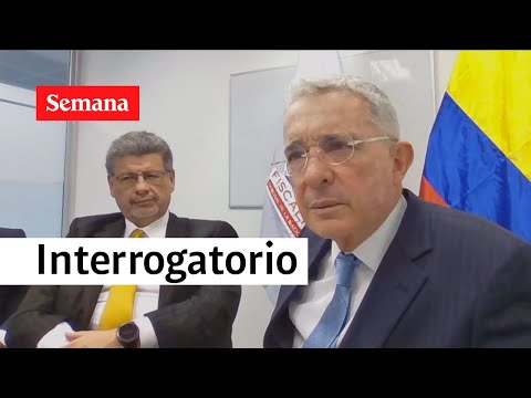 Interrogatorio del expresidente Álvaro Uribe ante la Fiscalía | Semana Noticias