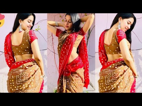 Mirnalini Ravi Hot Compilation  Mirnalini Ravi Sexy Video  Reels Saree Tiktok