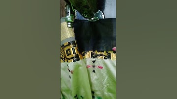 ##Saree fall and pico stitching