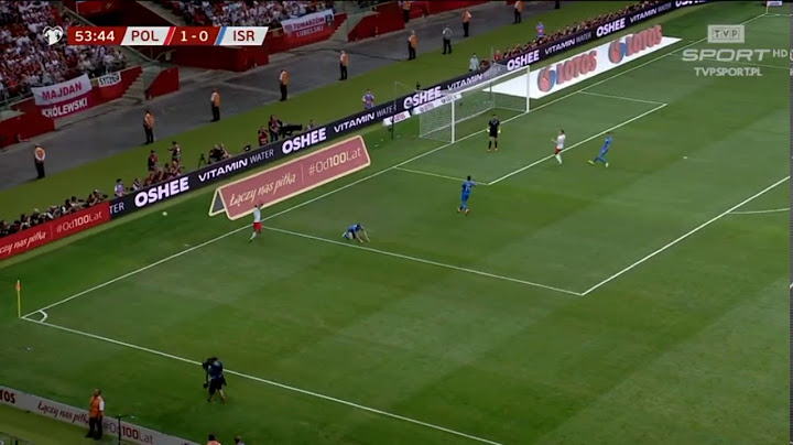 Bramka Lewandowskiego po rzucie karnym na 2-0 w meczu Polska vs Izrael