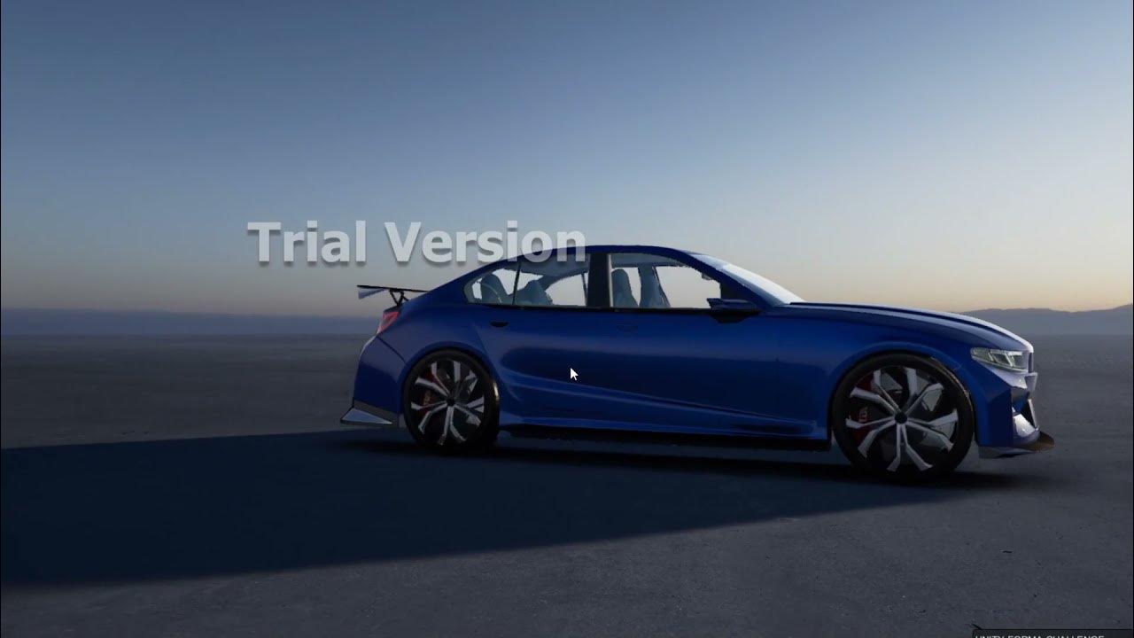 Realtime 3d car configurator "Electric GT" Unity Forma YouTube