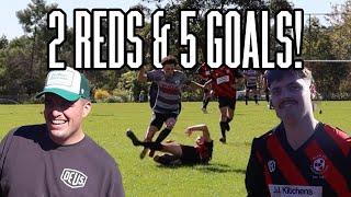 2 RED CARDS, MULTIPLE PENALTIES & DISALLOWED GOALS. | AUSTRALIAN SUNDAY LEAGUE 🇦🇺 | REDBACKS VS CBRK