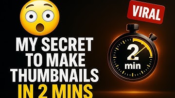 How to Make a YouTube Thumbnail with AI (in 3 Minutes) | No Skill Needed! 🔥