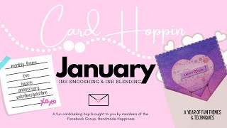 Card Hoppin Hop: January || Hot Air Balloon With Car Critters, Lawn Fawn