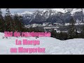 Ski de randonnée  La Marge  Le Margeriaz  Savoie
