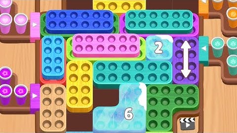 Coffee Match Block Puzzle Level 38 39 40 Game Walkthrough Solution