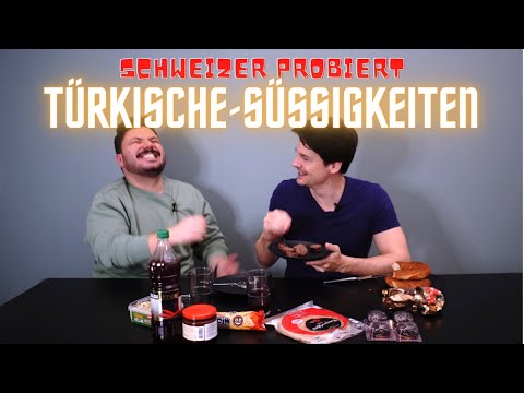 Schweizer probiert Türkische-Süßigkeiten! - Alain Frei