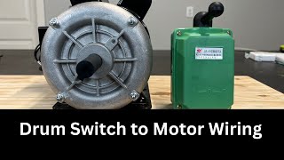 How to Wire The QS 60 Drum Switch for a Reversing Motor Control Circuit With 220 Volts