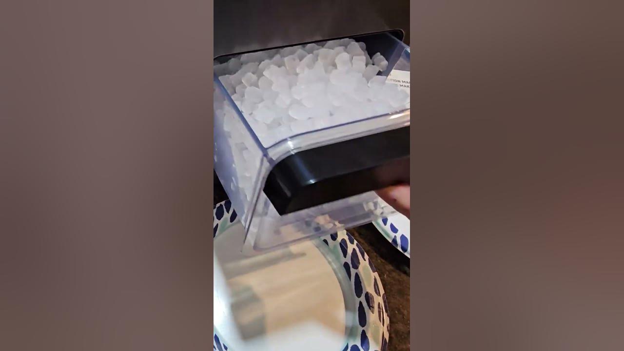 This ice maker makes nugget, crunchy, Sonic-like #ice. Here's how