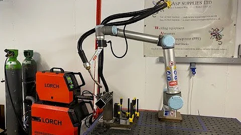 Ex demo Lorch Mig welding Cobot for sale. Includes installation, commissioning and training.