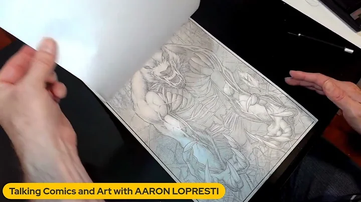 Unboxing DALE KEOWN WEREWOLF ART